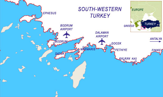 map turkey